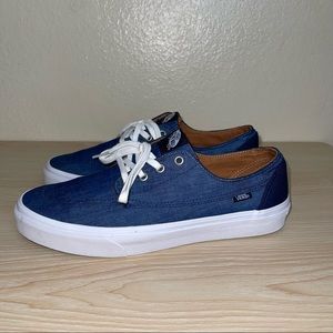 Vans blue denim sneakers